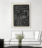 Flowing Lines Maze by City Art on GIANT ART - abstract abstract art print