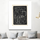 Flowing Lines Maze by City Art on GIANT ART - abstract abstract art print