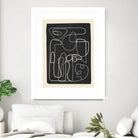Flowing Lines Maze by City Art on GIANT ART - abstract abstract art print