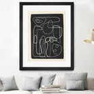 Flowing Lines Maze by City Art on GIANT ART - abstract abstract art print
