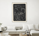 Flowing Lines Maze by City Art on GIANT ART - abstract abstract art print