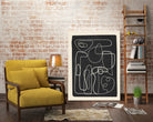 Flowing Lines Maze by City Art on GIANT ART - abstract abstract art print