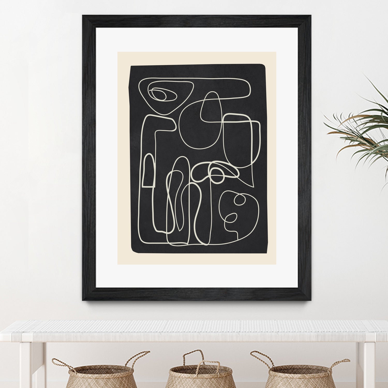 Flowing Lines Maze by City Art on GIANT ART - abstract abstract art print