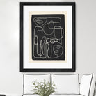 Flowing Lines Maze by City Art on GIANT ART - abstract abstract art print