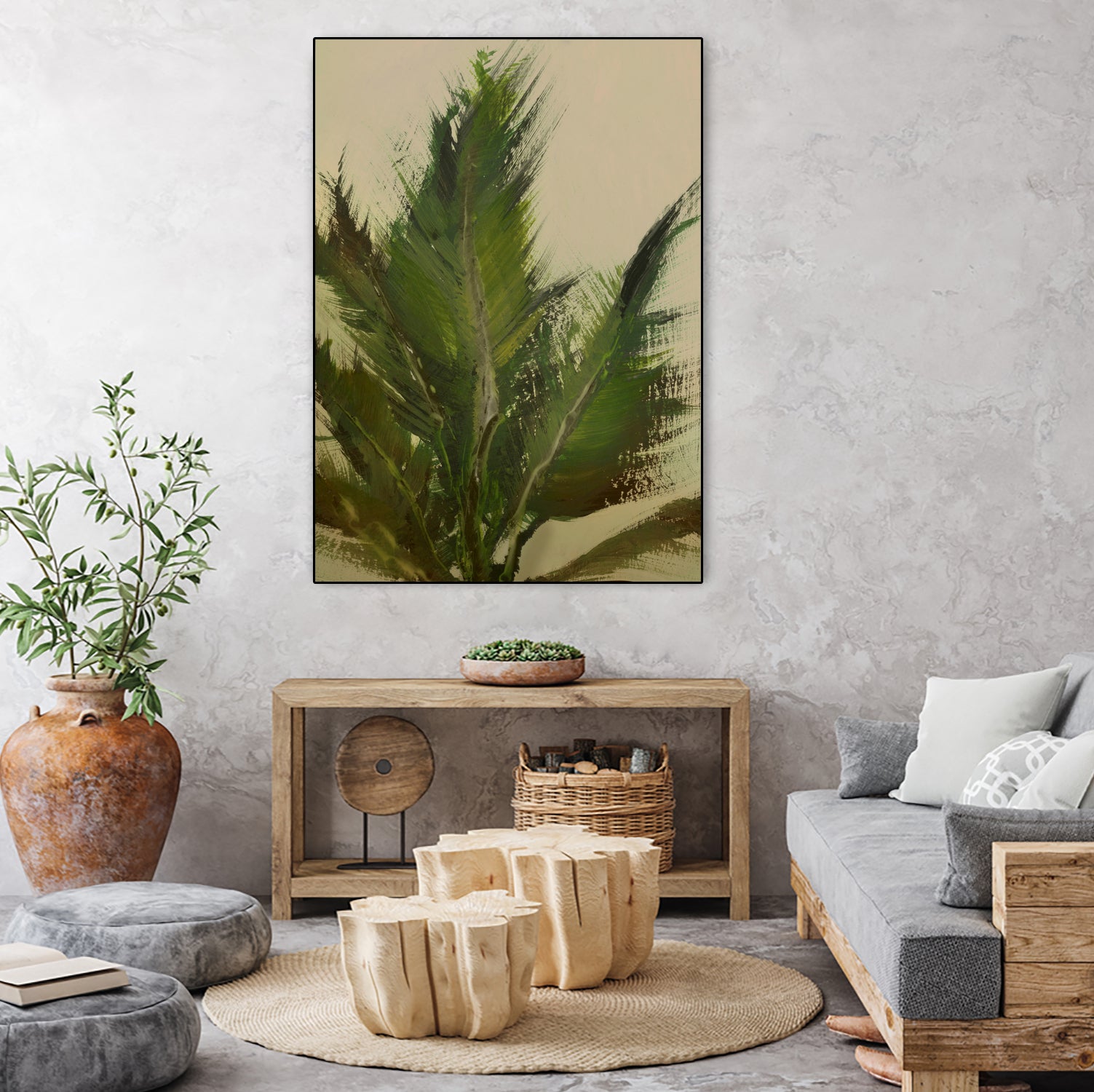 Palm by Dan Hobday on GIANT ART -  hiddentropics