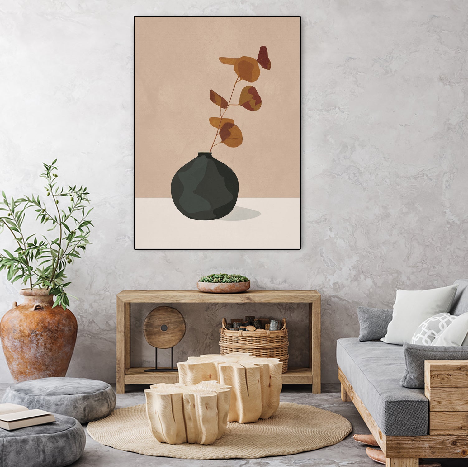 Eucalyptus Decoration I by City Art on GIANT ART - flowers and plants eucalyptus