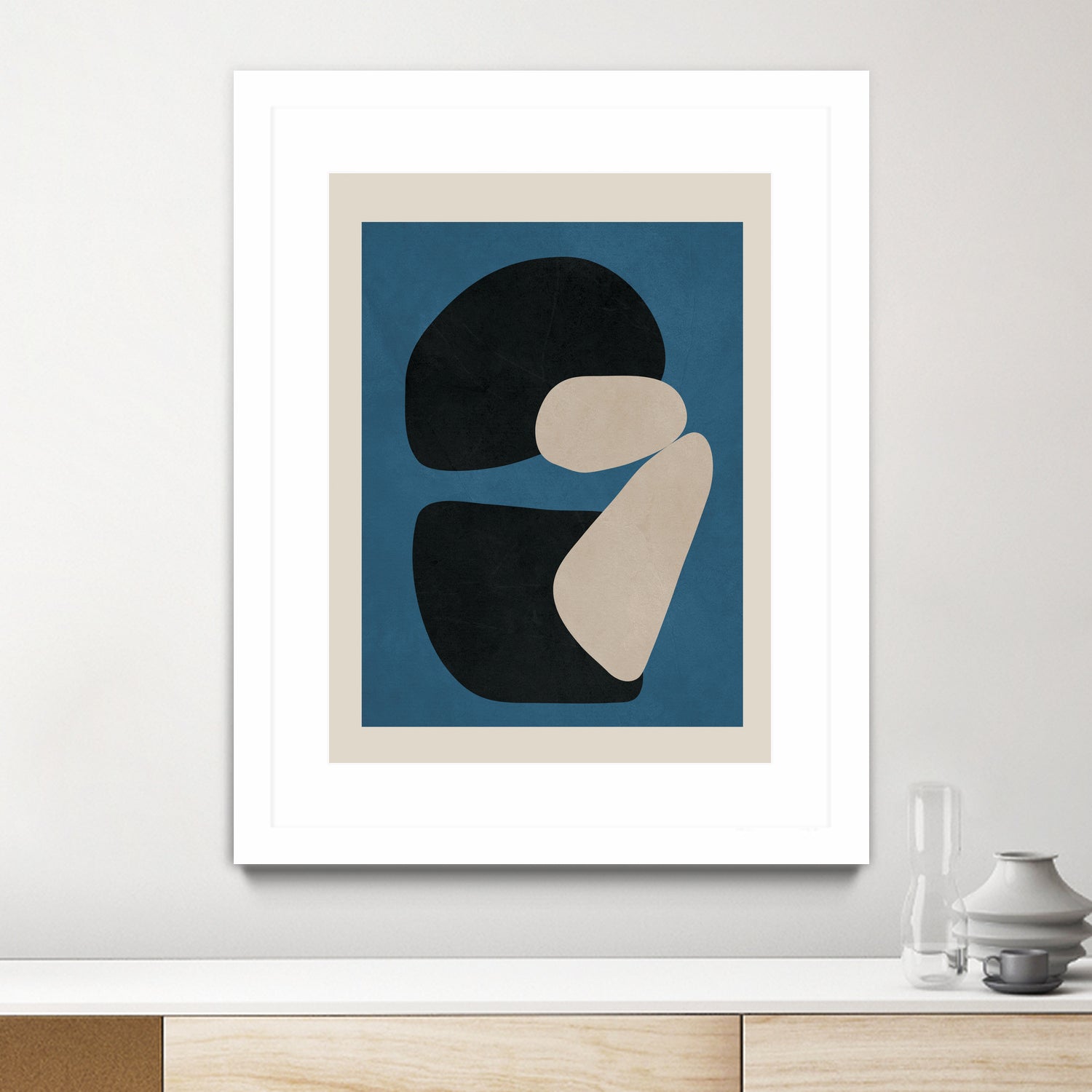 Contrasting Shapes by City Art on GIANT ART - abstract abstract art