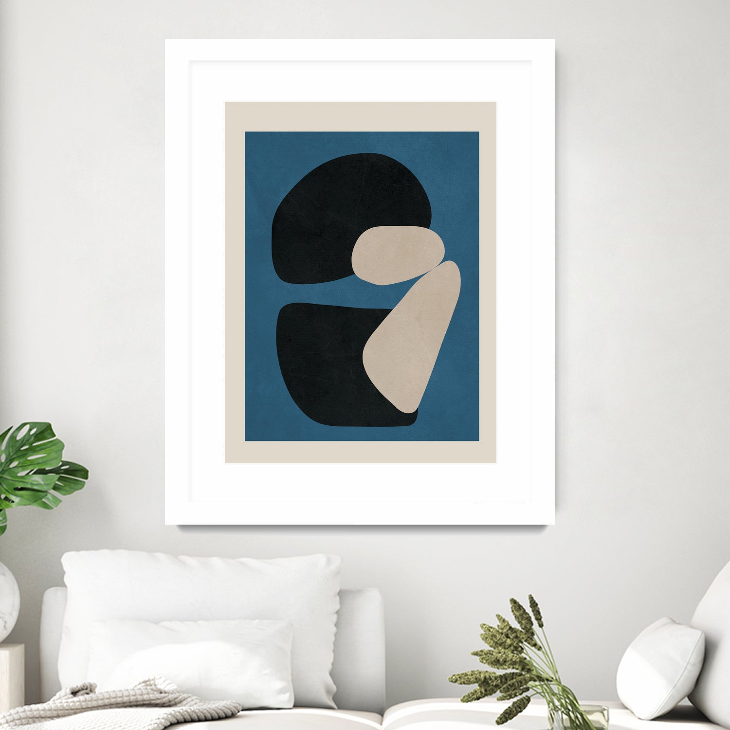 Contrasting Shapes by City Art on GIANT ART - abstract abstract art