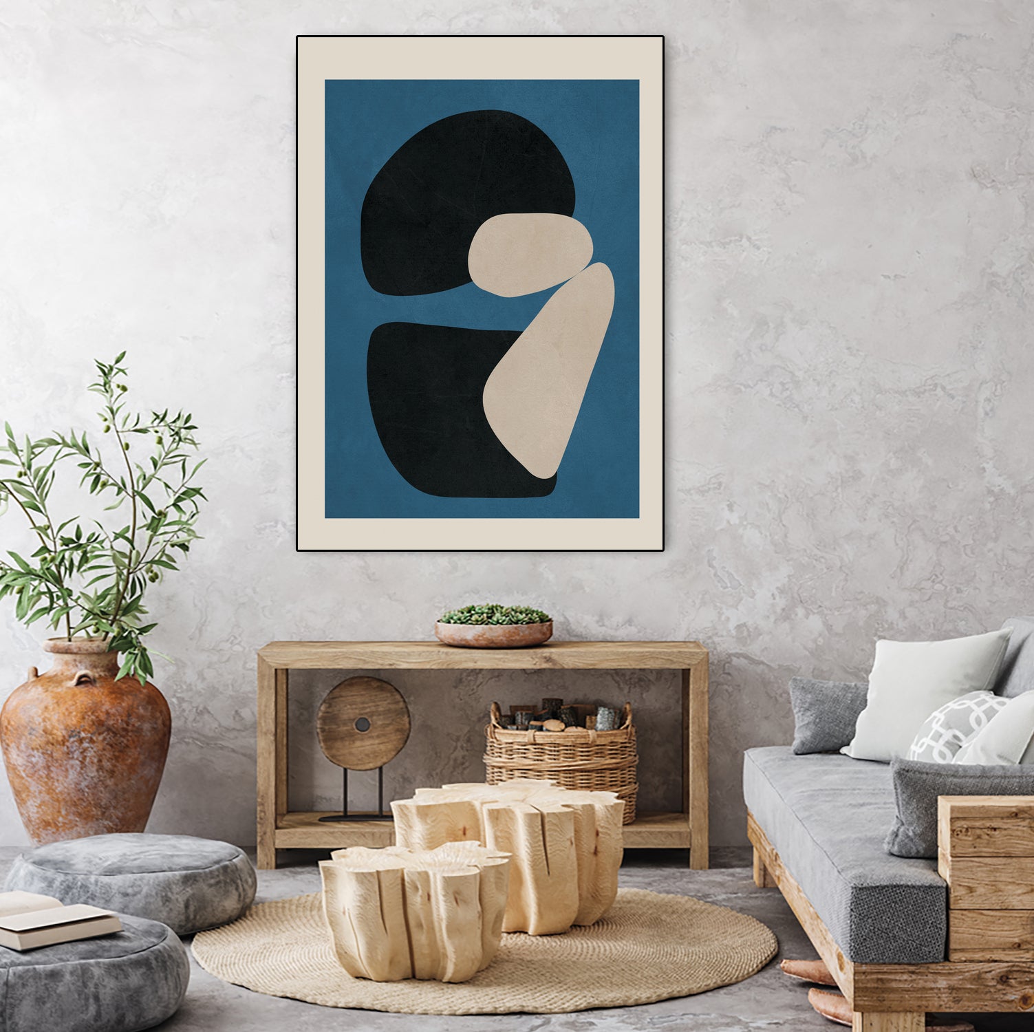 Contrasting Shapes by City Art on GIANT ART - abstract abstract art