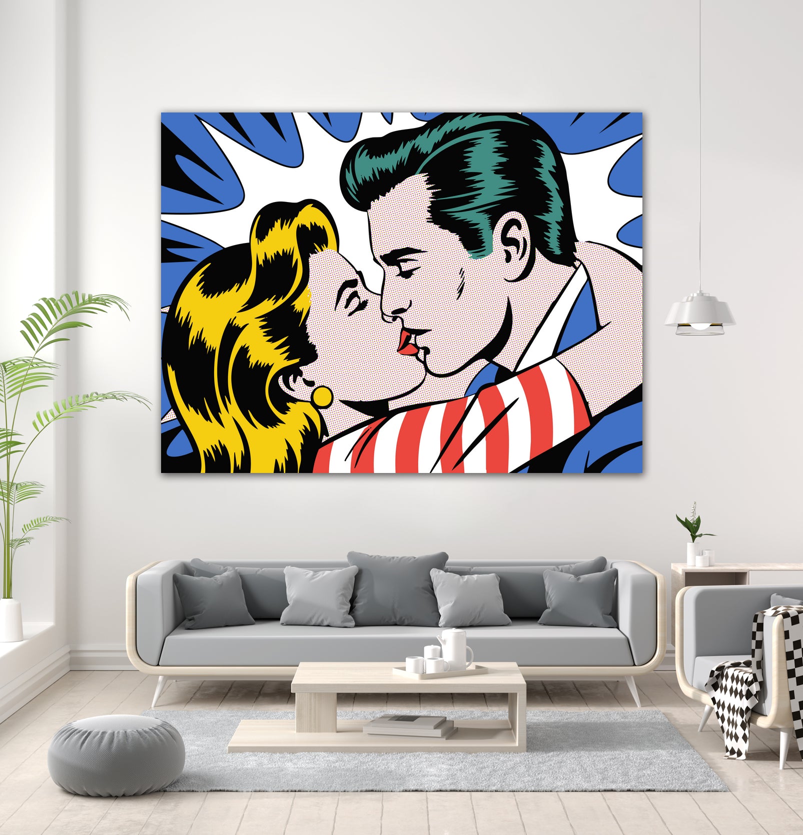 Welcome Home Darling  by Andreas Magnusson on GIANT ART - illustration  love