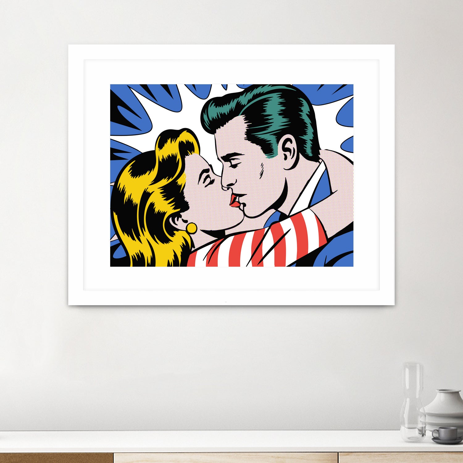 Welcome Home Darling  by Andreas Magnusson on GIANT ART - illustration  love