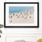 Tropea beach in the Summer by Photolovers on GIANT ART - umbrella photography umbrella