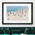 Tropea beach in the Summer by Photolovers on GIANT ART - umbrella photography umbrella