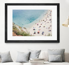 Tropea beach in Italy by Photolovers on GIANT ART - umbrella photography umbrella
