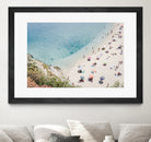 Tropea beach in Italy by Photolovers on GIANT ART - umbrella photography umbrella