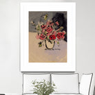 Bouquet With Beige Vase by Janel Bragg on GIANT ART - illustrations botanical illustrations