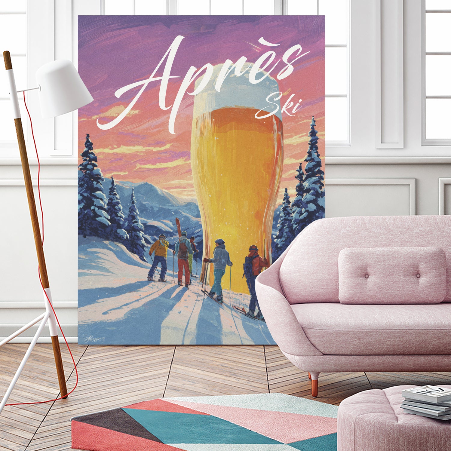 Apres Ski by Andreas Magnusson on GIANT ART - food and drinks ski