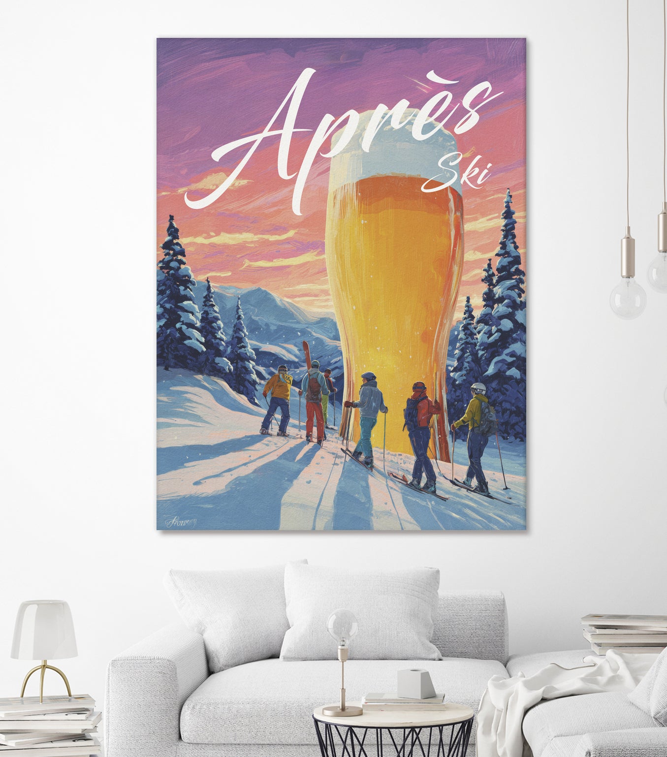 Apres Ski by Andreas Magnusson on GIANT ART - food and drinks ski