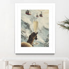 Bubbly Skiing by Andreas Magnusson on GIANT ART - figurative champagne