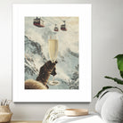 Bubbly Skiing by Andreas Magnusson on GIANT ART - figurative champagne