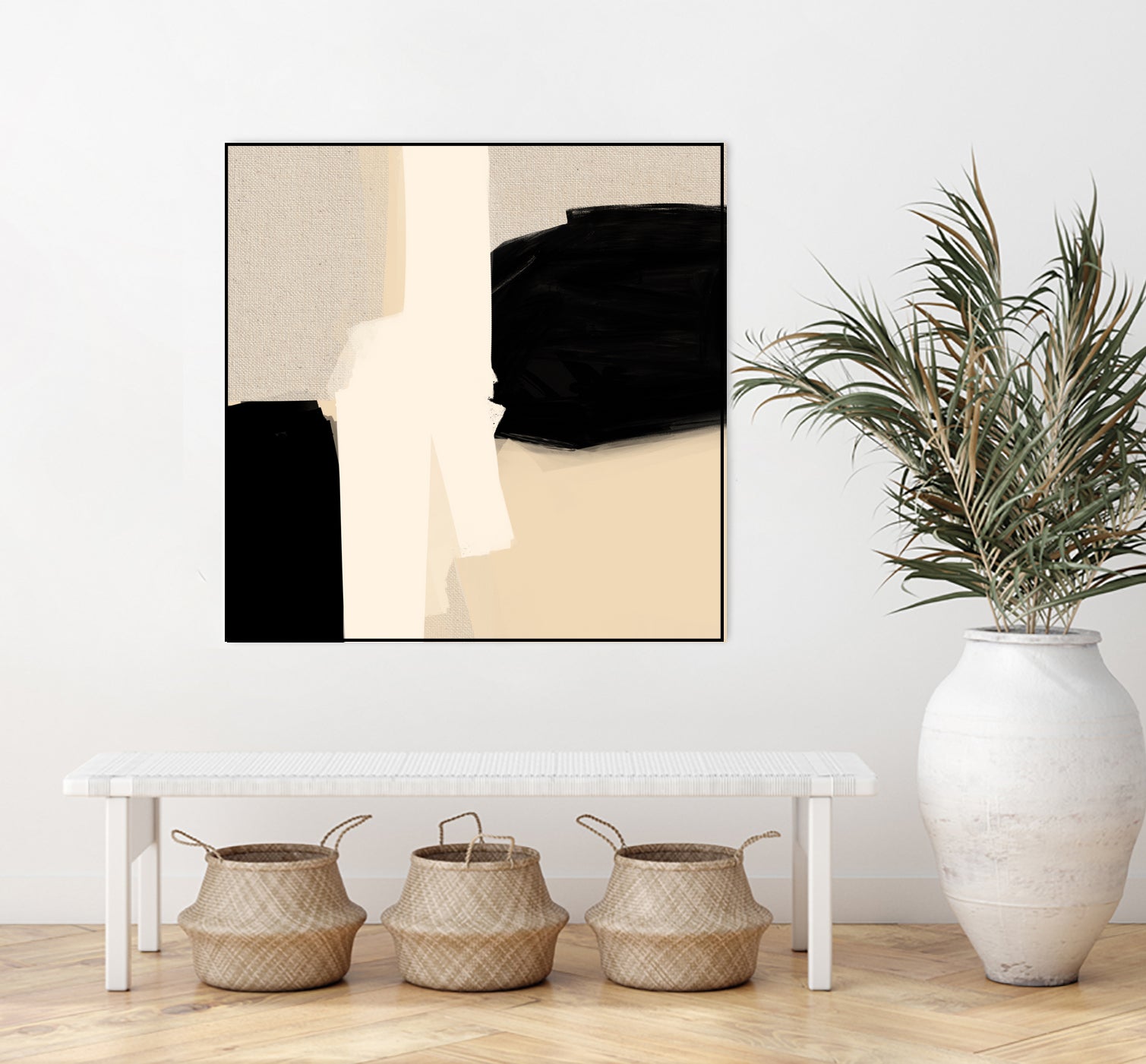 Opposites Attract 5 by Simona Gocan on GIANT ART - illustration neutral tones