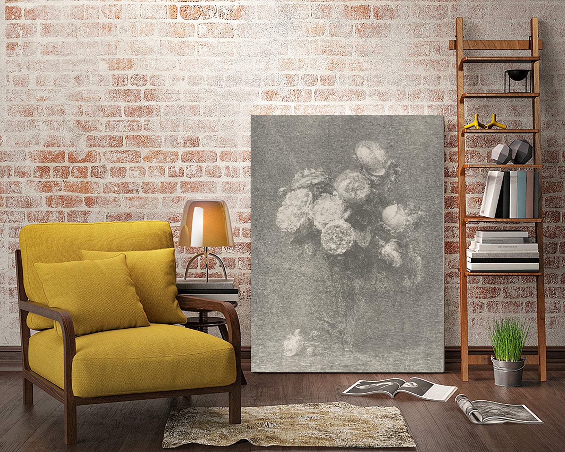 Bouquet of Roses by Henri Fantin Latour on GIANT ART -  henri fantin latour