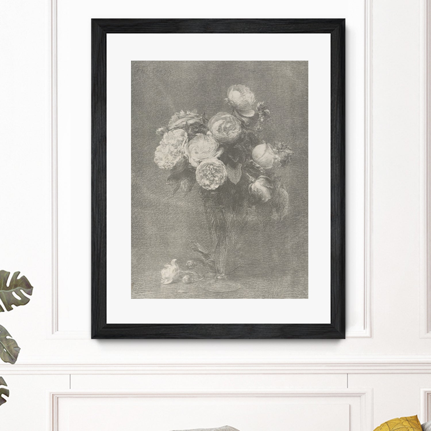 Bouquet of Roses by Henri Fantin Latour on GIANT ART -  henri fantin latour