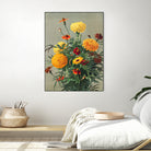 Marigolds by Ellen Thayer Fisher on GIANT ART - illustration ellen thayer fisher