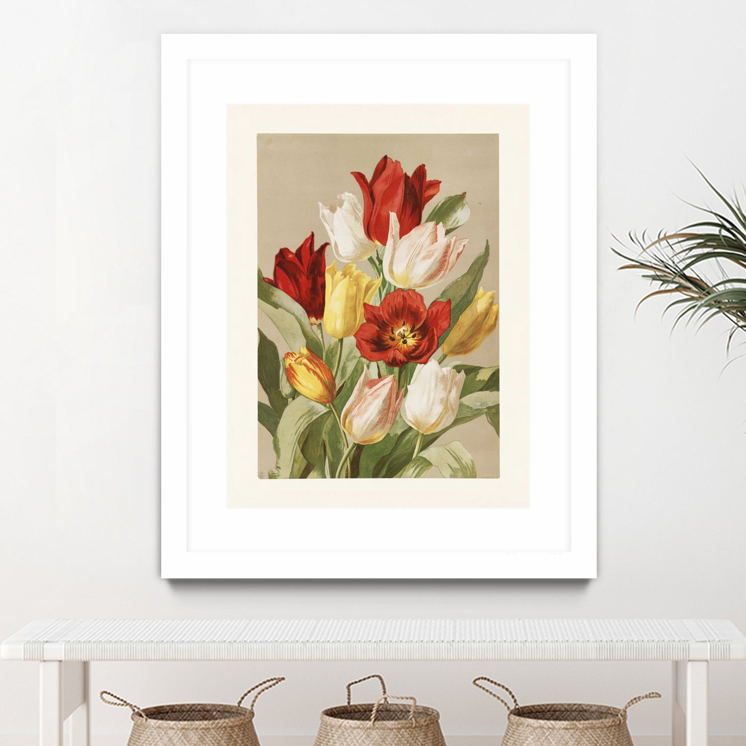 Tulips By Ellen Thayer Fisher by Pictufy on GIANT ART - illustration 