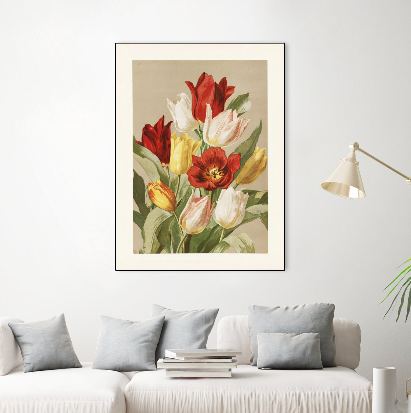 Tulips By Ellen Thayer Fisher by Pictufy on GIANT ART - illustration 