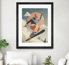 Skiing Adventure by Emel Tunaboylu on GIANT ART -  skiing25