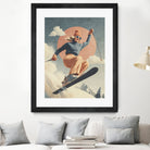 Skiing Adventure by Emel Tunaboylu on GIANT ART -  skiing25