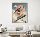 Skiing Adventure by Emel Tunaboylu on GIANT ART -  skiing25