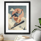Skiing Adventure by Emel Tunaboylu on GIANT ART -  skiing25