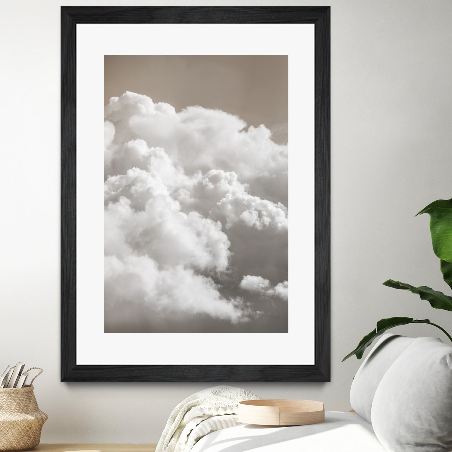 Sandy Clouds by Mareike Bohmer on GIANT ART -  cloud