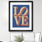 Retro Love by Andreas Magnusson on GIANT ART - illustration love