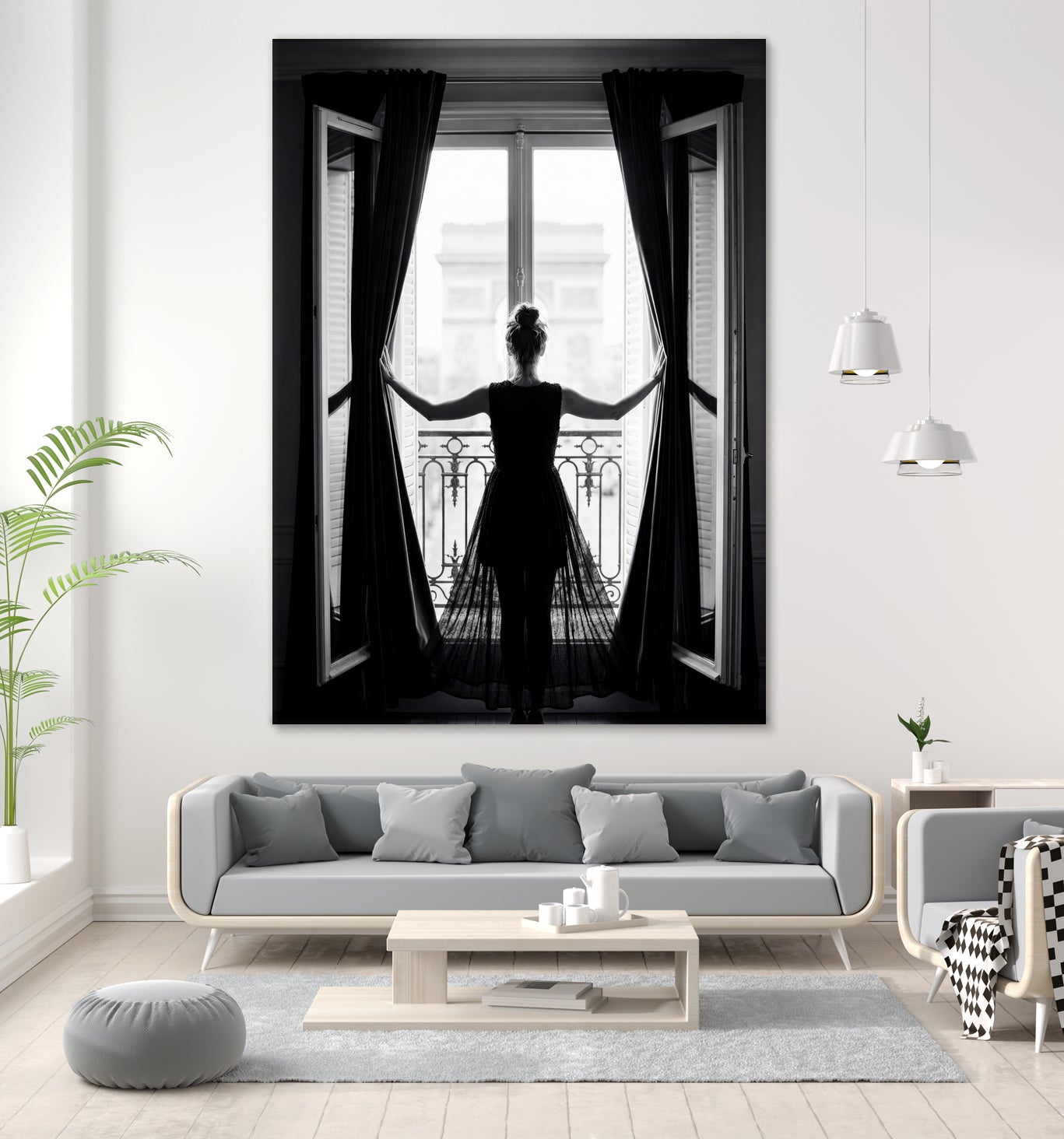 Letting In Daylight by Andreas Magnusson on GIANT ART - illustration black and white