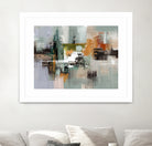 Green by Sage Rust on GIANT ART - cheney black abstract julia cheney