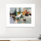 Green by Sage Rust on GIANT ART - cheney black abstract julia cheney