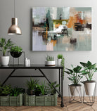 Green by Sage Rust on GIANT ART - cheney black abstract julia cheney