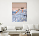 Morning Wine 3 by Flow Line on GIANT ART - illustration woman