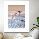 Morning Wine 3 by Flow Line on GIANT ART - illustration woman