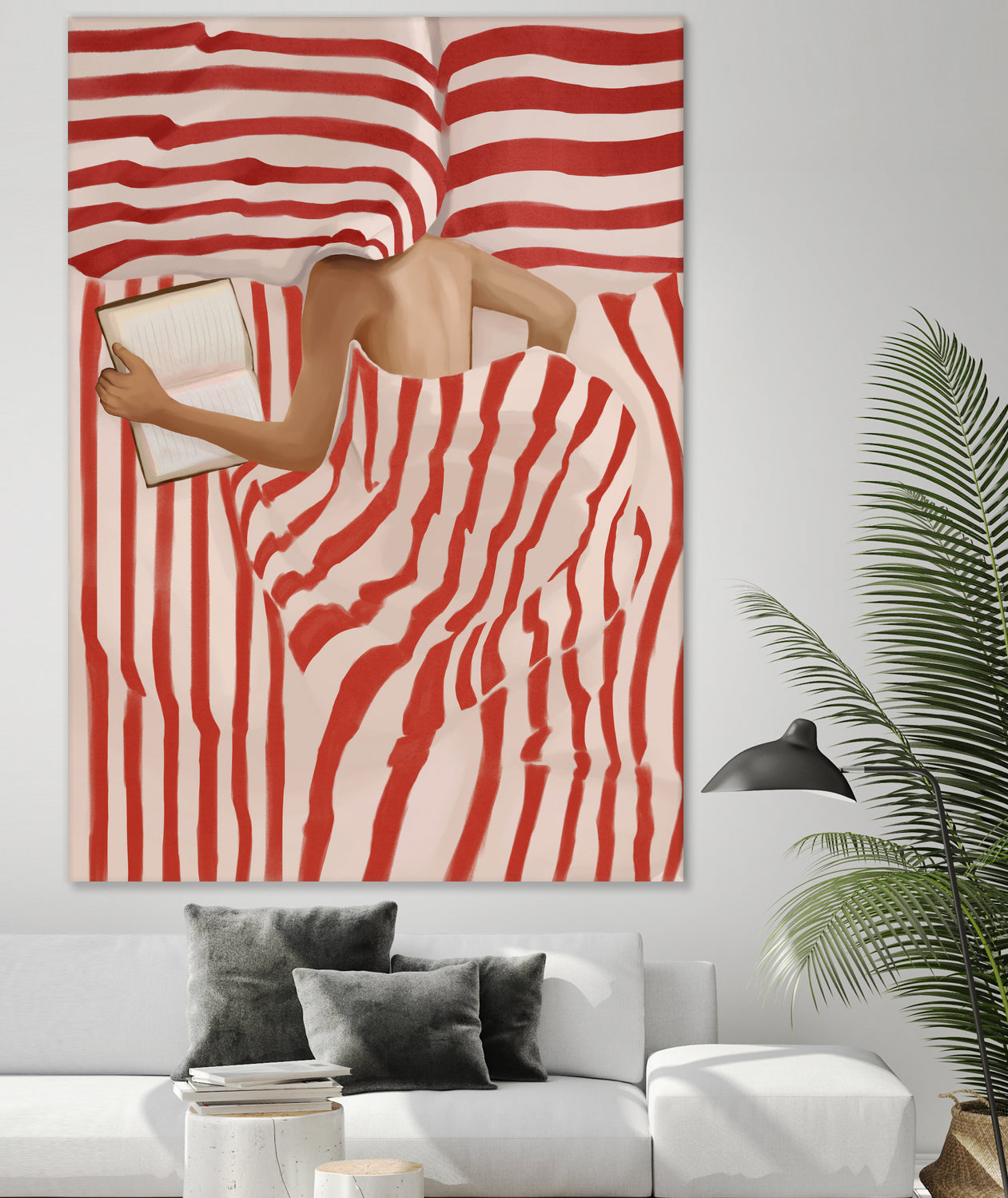 Between the Lines by Flow Line on GIANT ART - illustration stripes