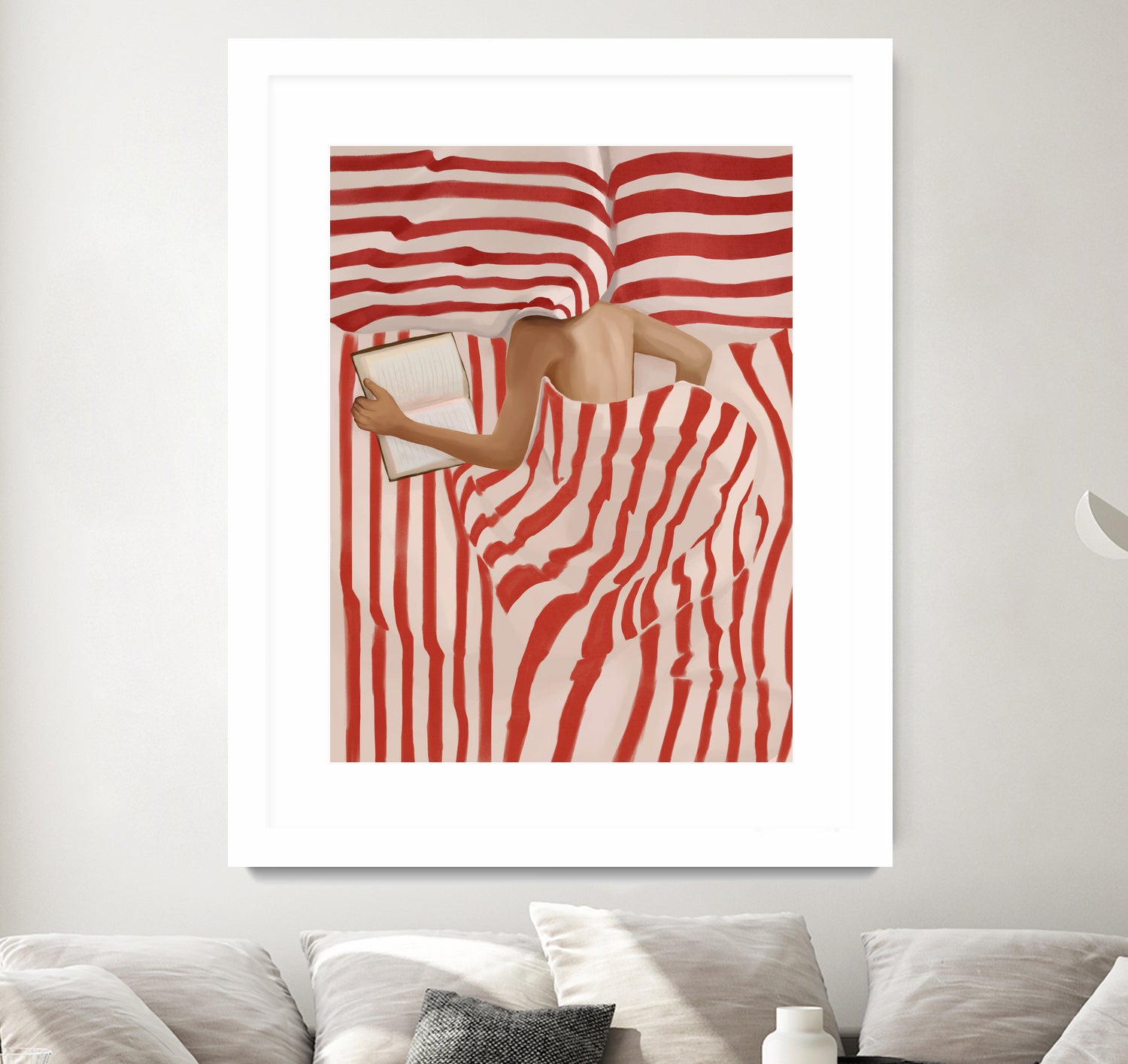 Between the Lines by Flow Line on GIANT ART - illustration stripes