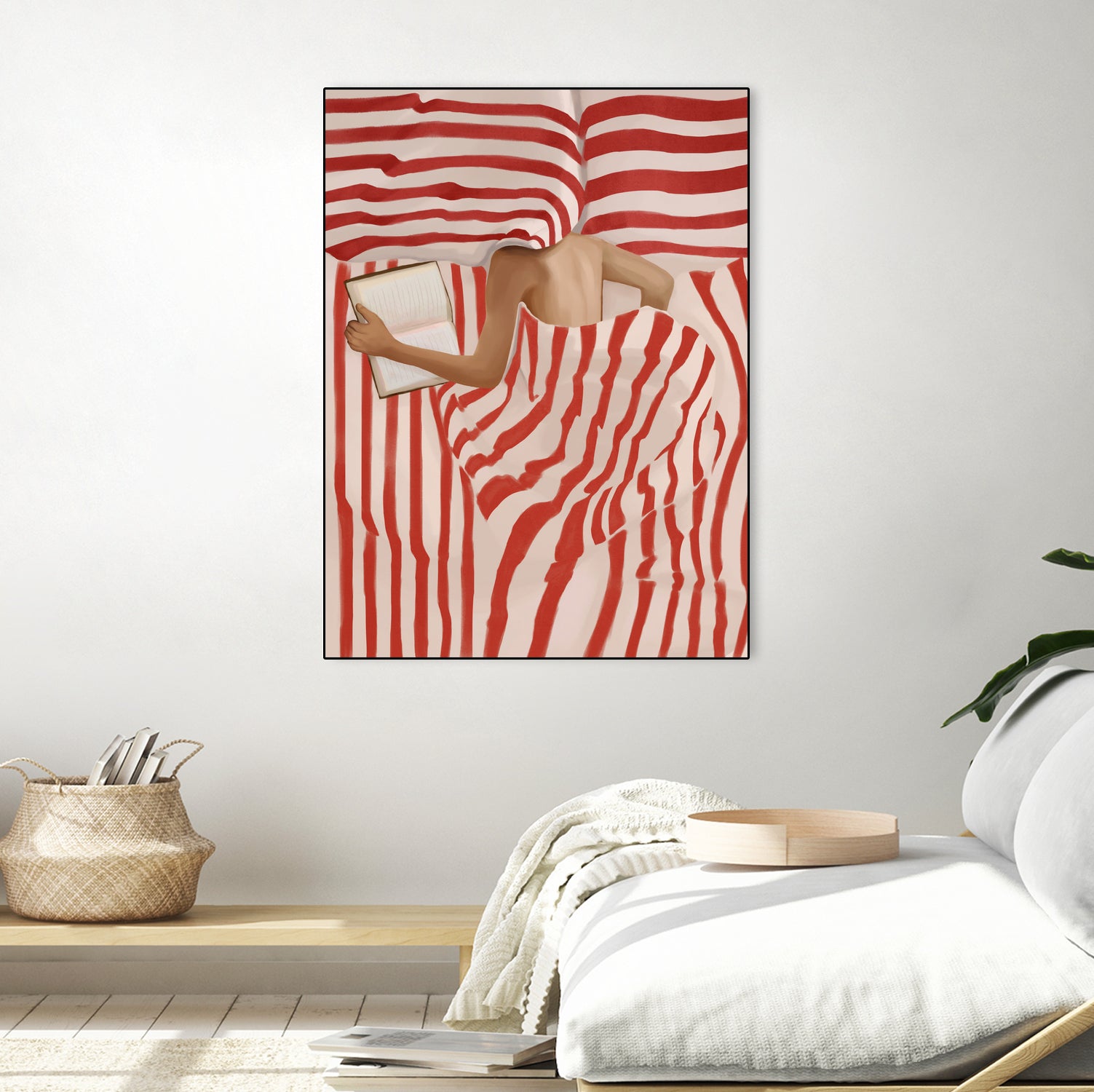 Between the Lines by Flow Line on GIANT ART - illustration stripes