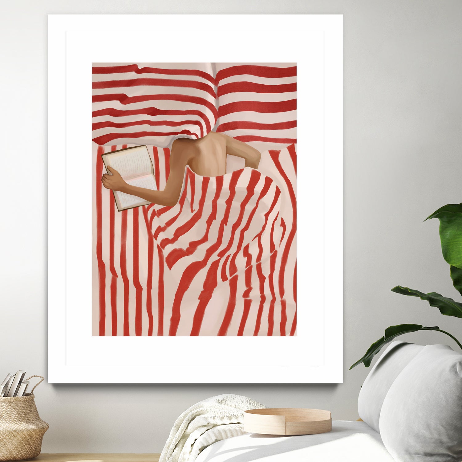 Between the Lines by Flow Line on GIANT ART - illustration stripes