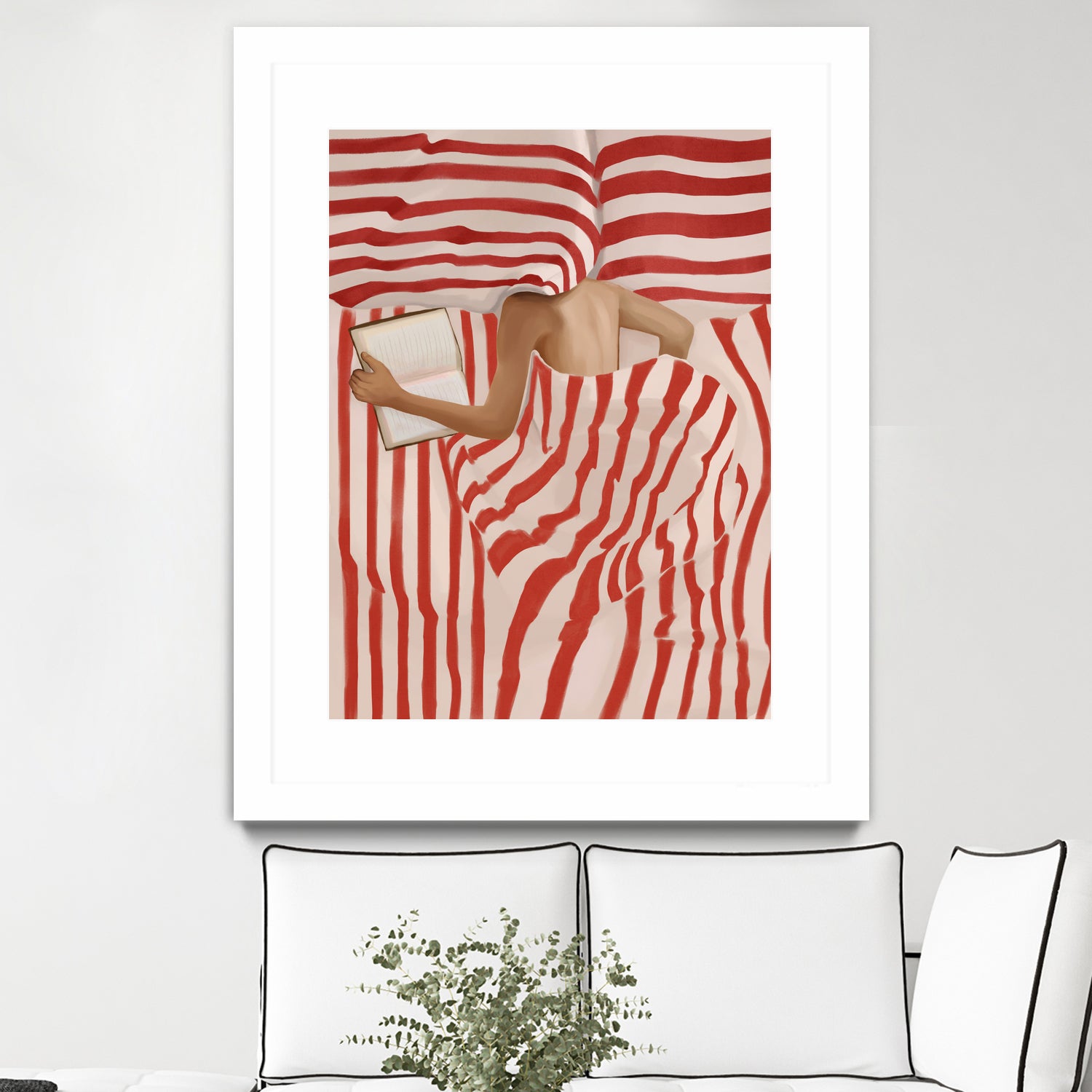 Between the Lines by Flow Line on GIANT ART - illustration stripes