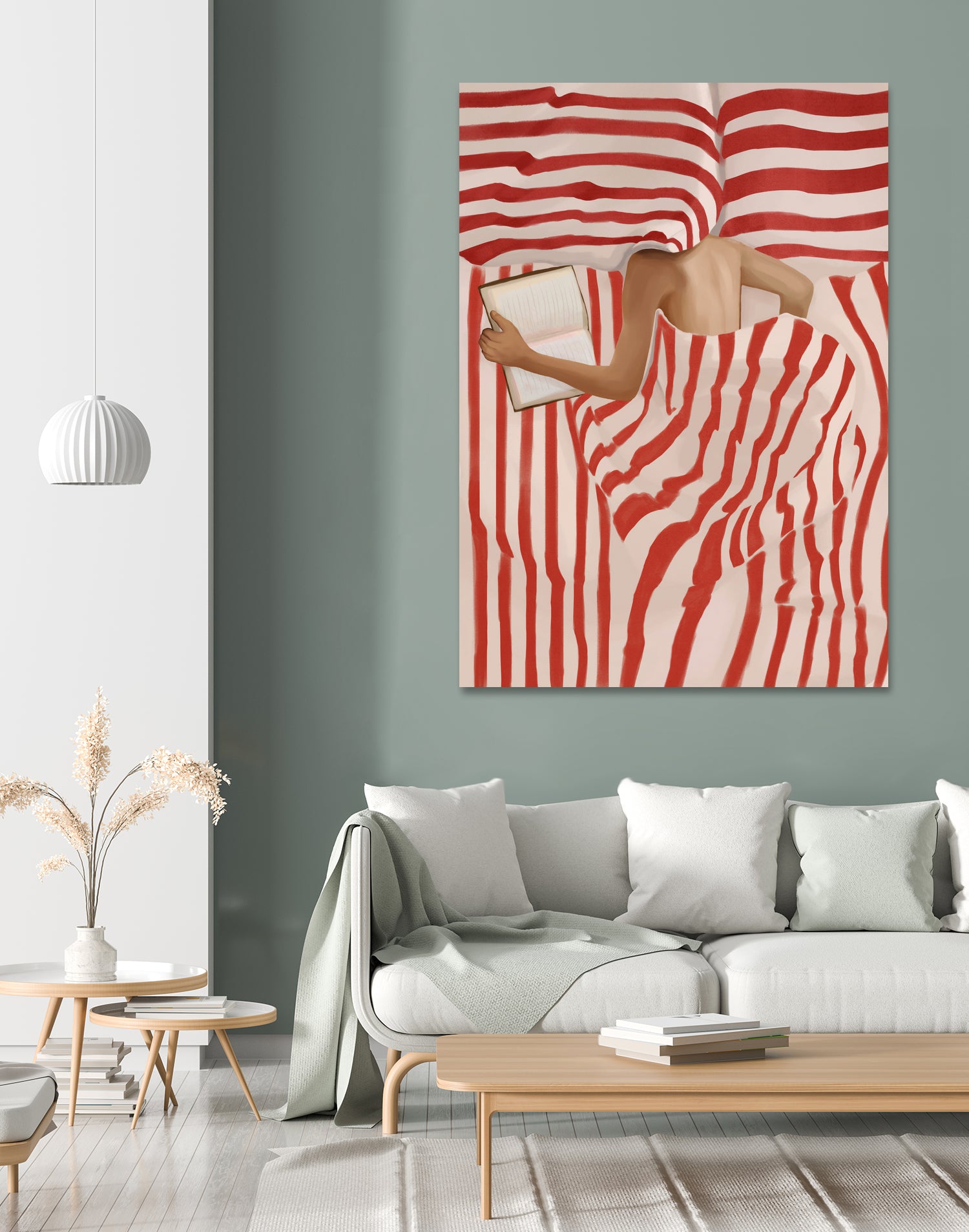 Between the Lines by Flow Line on GIANT ART - illustration stripes