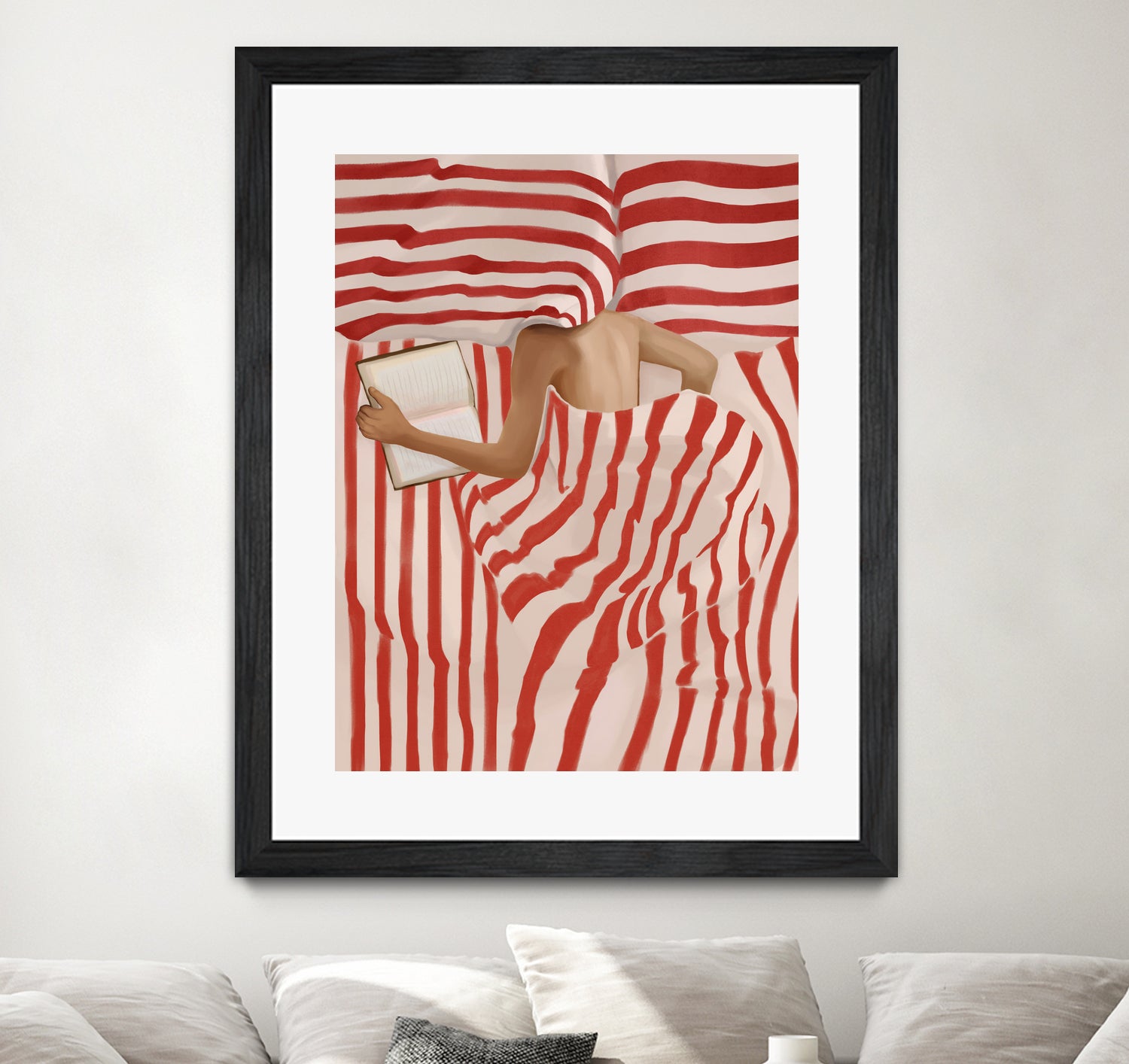 Between the Lines by Flow Line on GIANT ART - illustration stripes