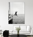 Jumping From a Boat by Andreas Magnusson on GIANT ART - photography boat